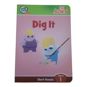 Leapfrog Tag Junior Dig it Short I Vowel Book